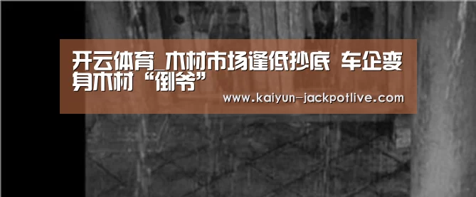 开云体育_木材市场逢低抄底 车企变身木材“倒爷”(图3) 开云娱乐